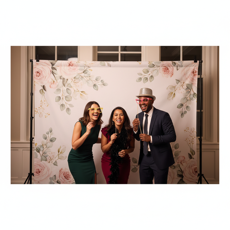 Your Guide to a Wrinkle Free Backdrop for Photo Booth Success