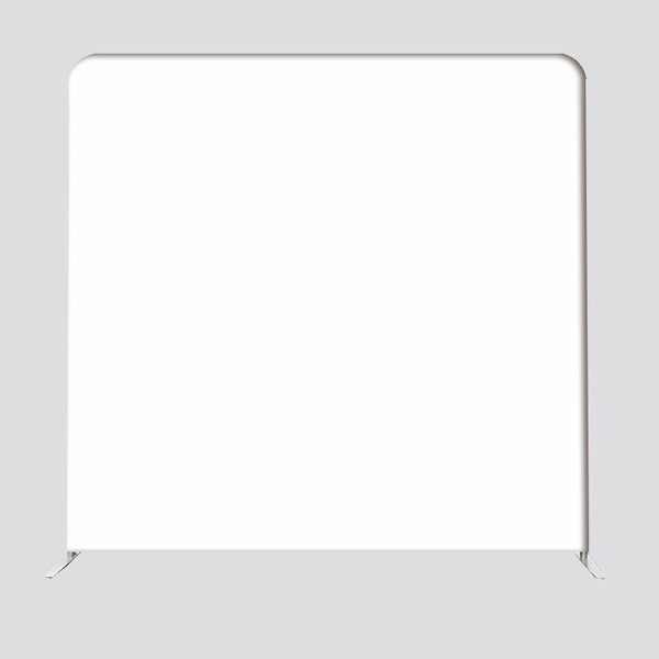 Classic White Bloom Pillow Cover Backdrop