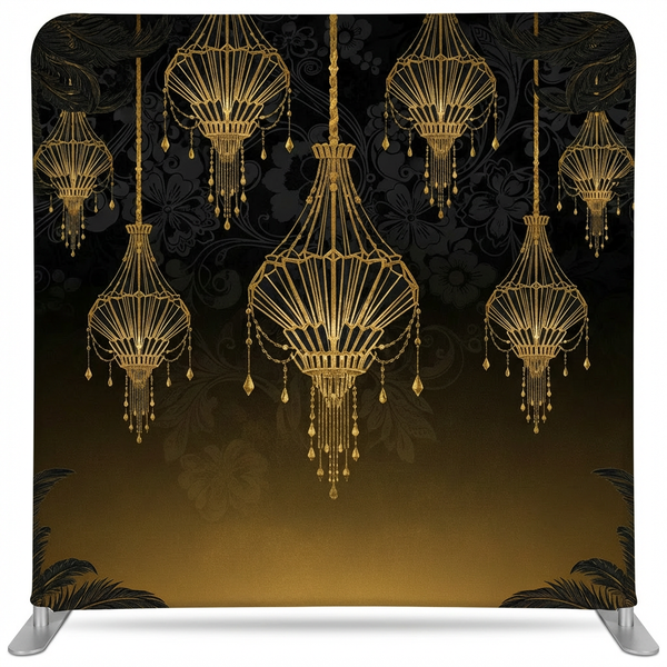 Gilded Noir Double-Sided Pillowcover Backdrop - Back