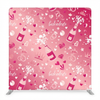 Pink Champagne Double-Sided Pillowcover Backdrop - Front