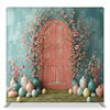 Whimsical Provencal double-sided pillowcover backdrop featuring vibrant floral patterns by True Backdrops.