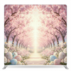 Whimsical pastel double-sided pillowcover backdrop by True Backdrops featuring soft colors and playful patterns.