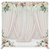 Porcelain Rose Garden pillowcover backdrop by True Backdrops, featuring a floral design ideal for photography or decor backgrounds.