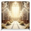 Sacred Light Blossom Pillowcover Backdrop by True Backdrops featuring a soft floral design on fabric pillowcover backdrop