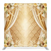 Gilded Manor Bloom pillowcover backdrop by True Backdrops, featuring elegant floral design and rich gilded details.