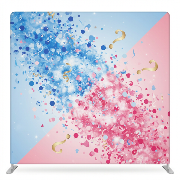 True Backdrops Stardust Revelation Pillowcover Backdrop featuring a cosmic starry design on a fabric pillowcover.