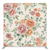 True Backdrops April Enchantment Pillowcover Backdrop with floral design and soft pastel colors, perfect for decorative pillow covers.