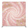 Rose Quartz Galaxy pillowcover backdrop by True Backdrops, featuring a soft pink and cosmic design for home decor or photography.