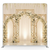 Ivory Lattice Dream Pillowcover Backdrop