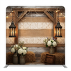 Rustic Lace Glow Pillowcover Backdrop