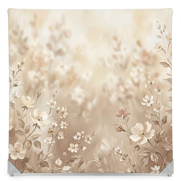Canvas Meadow Mist Pillowcover Backdrop