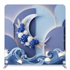 Celestial Tide Pillowcover Backdrop