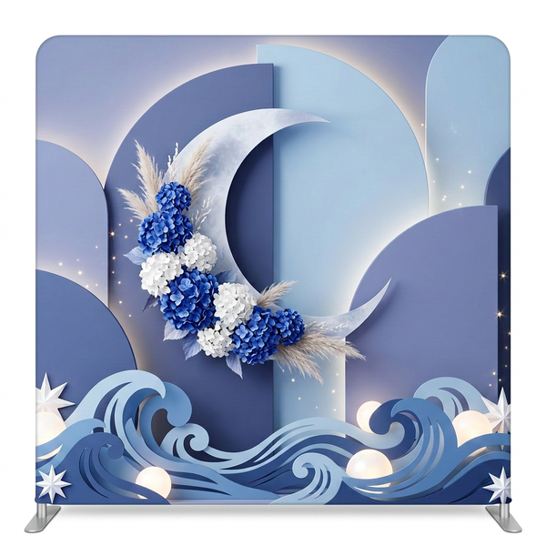 Celestial Tide Pillowcover Backdrop