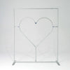 True Love Heart Frame Photo Booth Backdrop