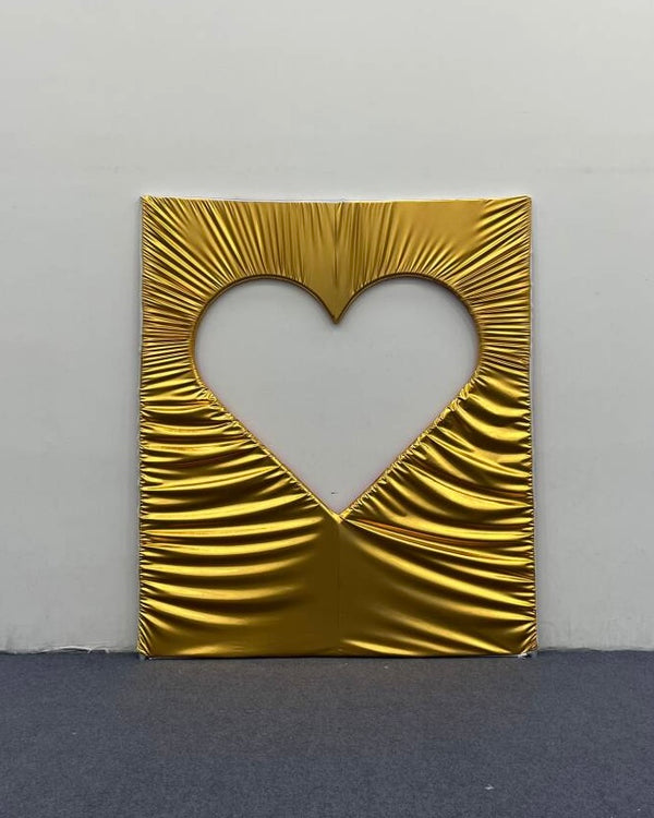 True Love Heart Frame Photo Booth Backdrop