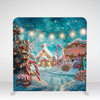 Candyland Christmas โ Single-Sided Pillow Cover Backdrop