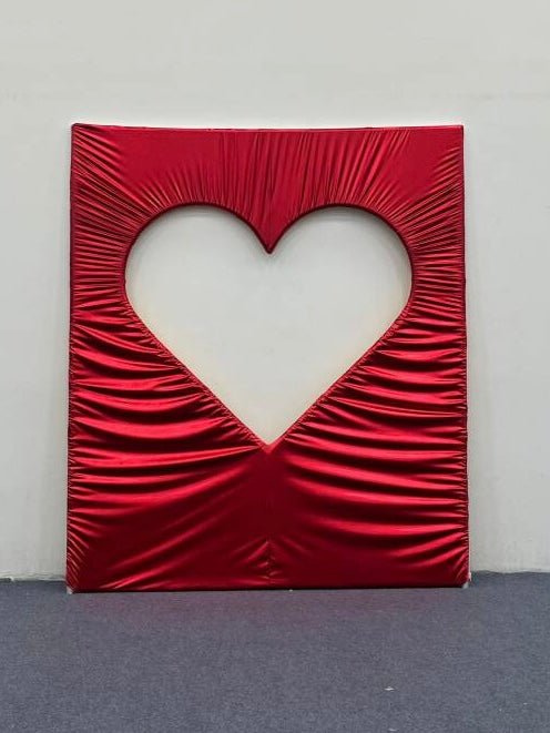 True Love Heart Frame Photo Booth Backdrop