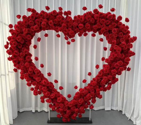 Red Heart Flower Stand (#FRDH001)