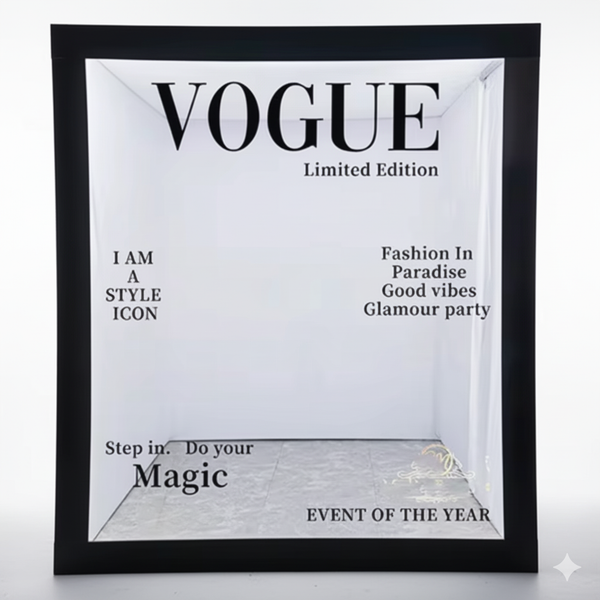 Magazine Front Cover Photo Booth