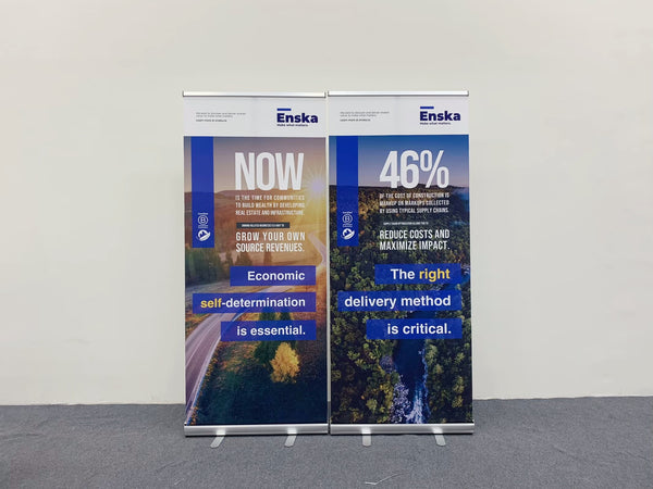 Roll Up Banner Stand