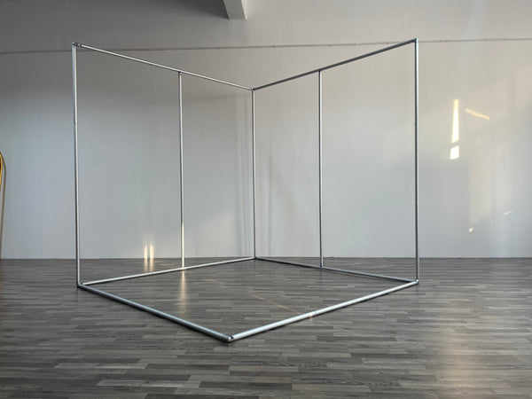 Room Scene Photo Booth Backdrop A - Premium 8x8x8 3D Photography Enclosure