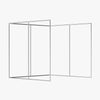 Room Scene Photo Booth Backdrop B - Premium 8x8x8 3D Photography Enclosure