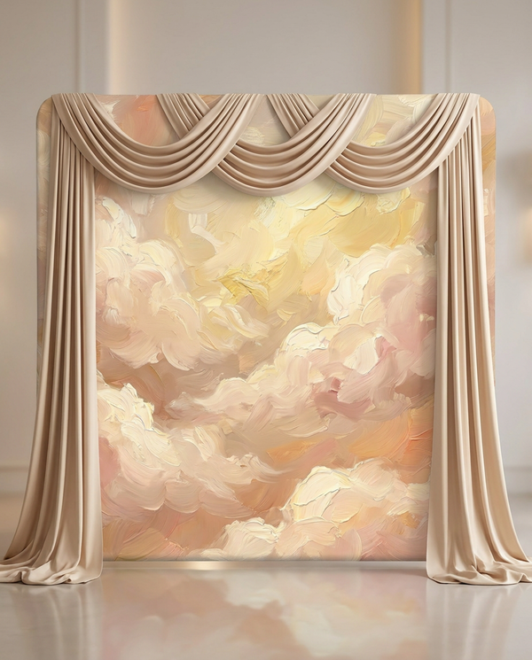 The Styled Set | Pillowcover Backdrop + Matching Drape Panels