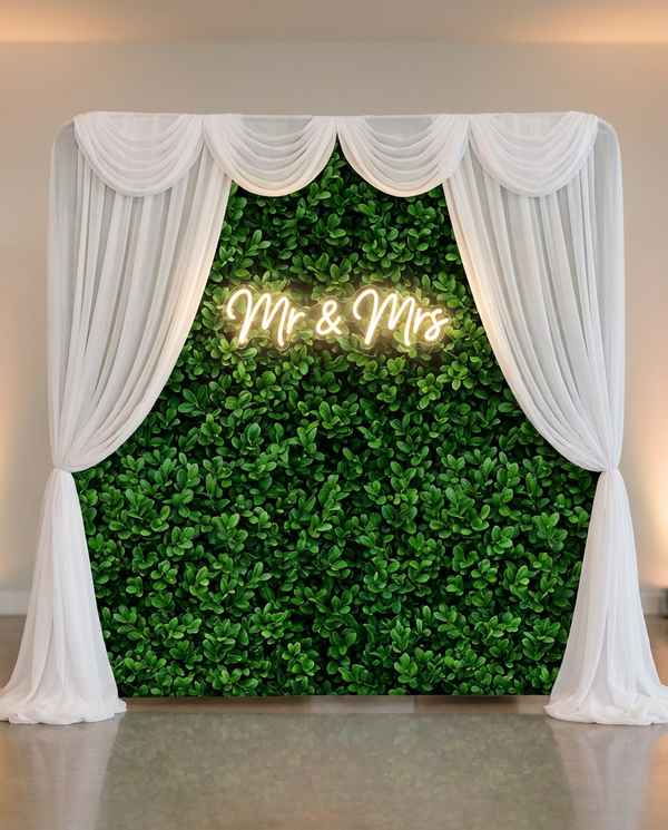 The Styled Set | Pillowcover Backdrop + Matching Drape Panels