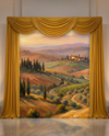 The Styled Set | Pillowcover Backdrop + Matching Drape Panels