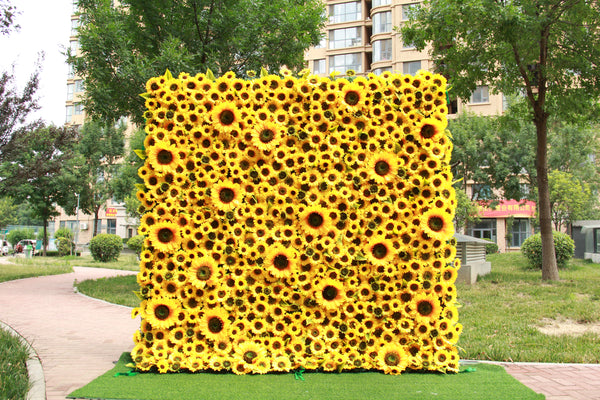 Sunflower Petal Flower Wall (#FRD014)