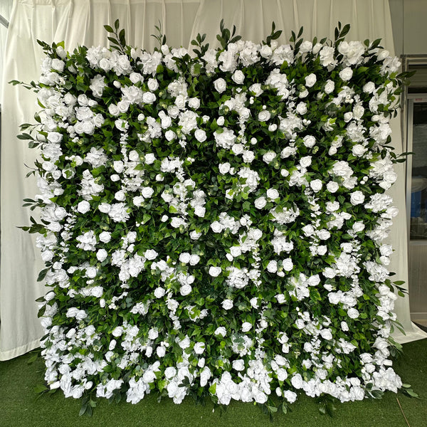 Orchid Rose Flower Wall (#FRD018)