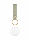 Event-ready acrylic photo keychain set with colorful photo booth accessories and straps, by True Backdrops.
