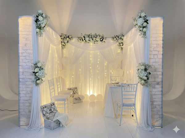 3D 3-Wall Enclosure Backdrop (8x8)
