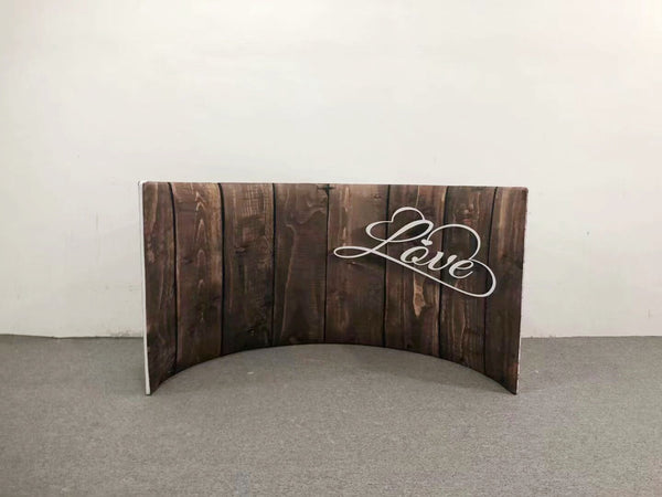 Round DJ table Facade Booth