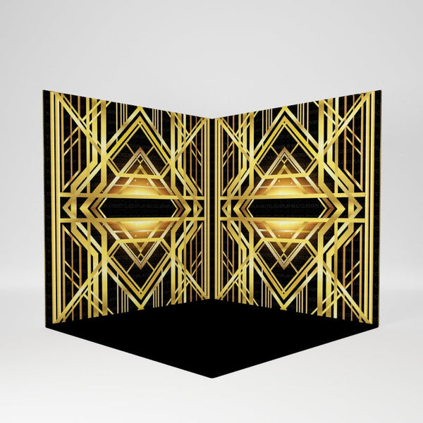 Room Scene Photo Booth Backdrop A - Premium 8x8x8 3D Photography Enclosure