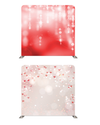 Crimson Glow Duo – Double-Sided Pillow Cover Backdrop
