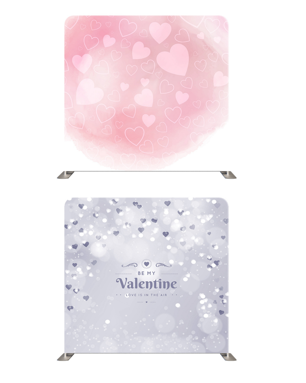 Eternal Valentine – Double-Sided Pillow Cover Backdrop by True Backdrops, shown in a product photo for photo booth operators.