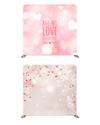 Pretty in Pink Bliss – Double-Sided Pillow Cover Backdrop by True Backdrops, shown in a product photo for photo booth operators.