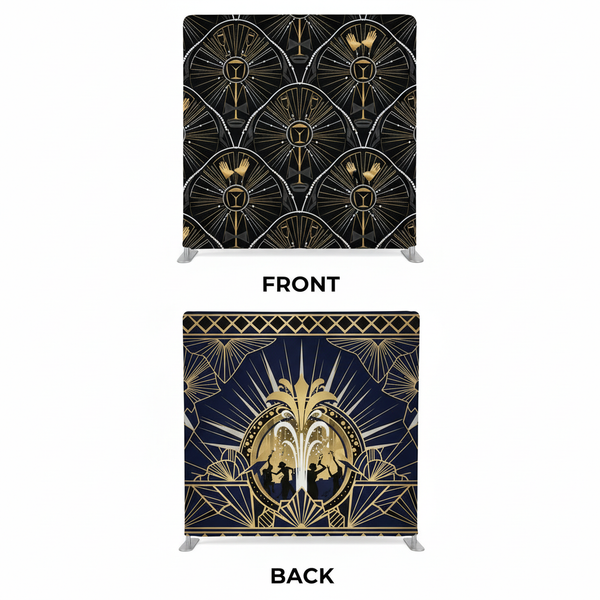 Gatsby Stardust Double-Sided Pillowcover Backdrop - Cover