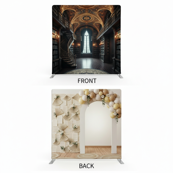 Midnight Vellum Double-Sided Pillowcover Backdrop - Cover