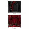 Midnight Crimson Double-Sided Pillowcover Backdrop - Cover