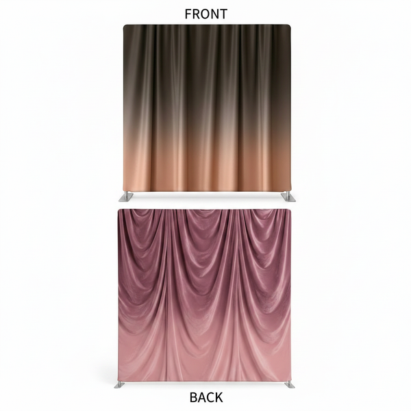 Velvet mauve double-sided pillowcover backdrop by True Backdrops, showing soft velvet fabric and reversible design for photography.
