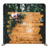 Mr & Mrs Pillow Cover backdrop featuring soft fabric with printed "Mr & Mrs" design for wedding or home decor.