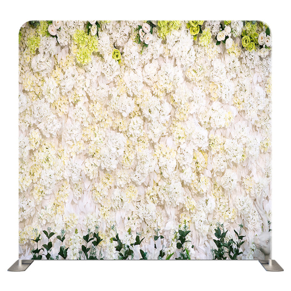 Floral 023 Pillow Cover Backdrop by True Backdrops featuring colorful floral fabric with soft texture and detailed floral pattern