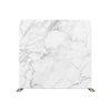 White and grey marble pillow cover backdrop with realistic marble pattern, ideal for photography or interior decor.