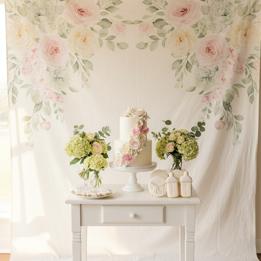 12 Baby Shower Backdrop Ideas for a Memorable Celebration - True Backdrops