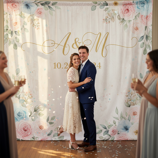 8 Backdrop Ideas for Engagement Party Celebrations - True Backdrops
