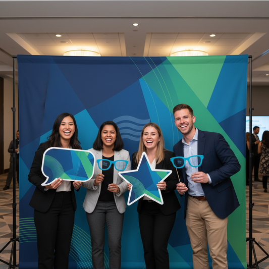 Your Branded Photo Booth Backdrop: A Marketing Tool - True Backdrops