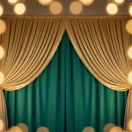 Build a Double Layer Drapery Backdrop - True Backdrops
