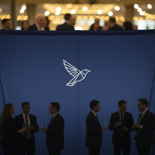 How to Design a Corporate Event Backdrop with Logo - True Backdrops